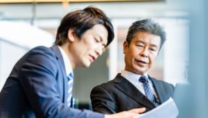 経営者とM&A仲介会社のアドバイザー